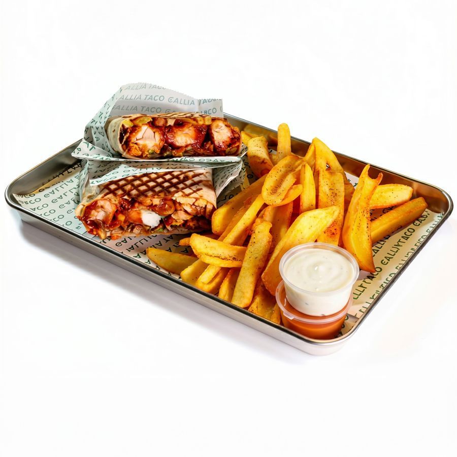 CRISPY BBQ TACO